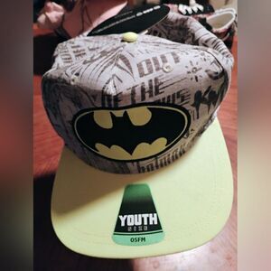 Batman Youth Snapback Hat - NWT   (0988)
